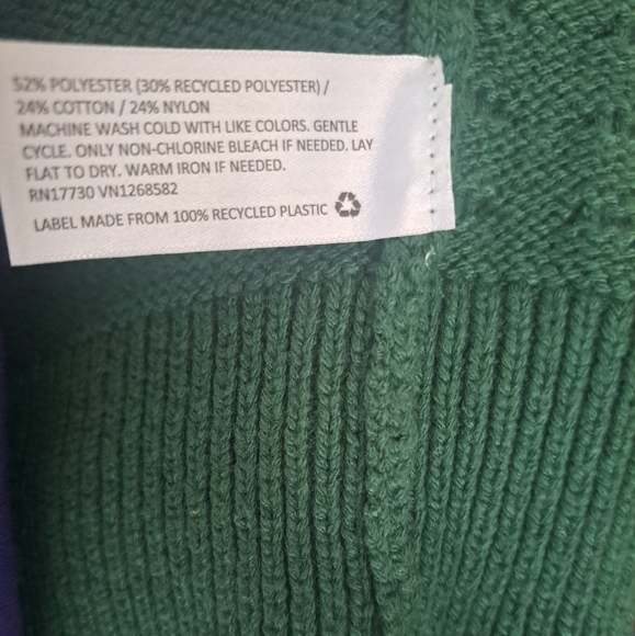 Lego /Target Green Bobble Stitch Chunky Sweater #New - Picture 5 of 7